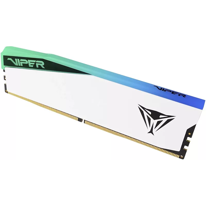 DIMM 16 GB DDR5-5600 (blanco, PVER516G56C38W, Elite 5 RGB, INTEL XMP, AMD EXPO)