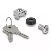 Armario de pared DeLOCK armario de red de 10 inch 4U gris