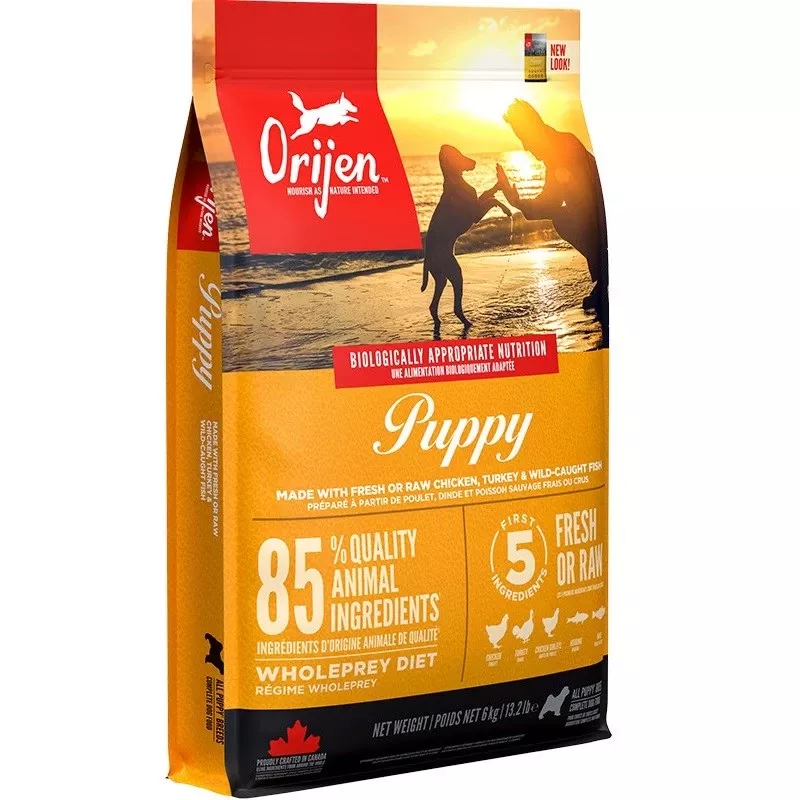 ORIJEN Puppy - Comida seca para perros - 6 kg