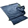 Saco de dormir DEUTER Orbit SQ -5, rectangular, altura corporal 200 cm, cremallera derecha, confort 0–10 °C, verde