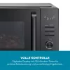Microondas combinado SEVERIN MW 7798, de sobremesa, 29 l, 900 W, negro, plato giratorio de 315 mm