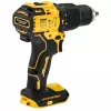 DeWALT DCD709N-XJ 18V XR taladro atornillador percutor inalámbrico sin escobillas, 1650 rpm, 65 Nm, 340 W, portabrocas sin llave 13 mm, 1,2 kg, sin batería ni cargador, negro/amarillo