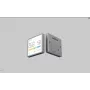 Higrómetro, termómetro y reloj combinados MOVA MTHM01 – unidad interior digital para medir la humedad relativa y la temperatura, compacta para escritorio, estantería o pared