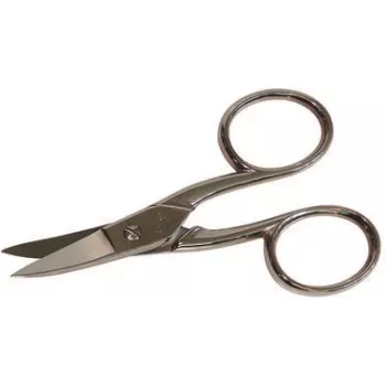 Tijeras de uñas c.k tools C8061 90 mm niqueladas, herramienta de manicura de precisión