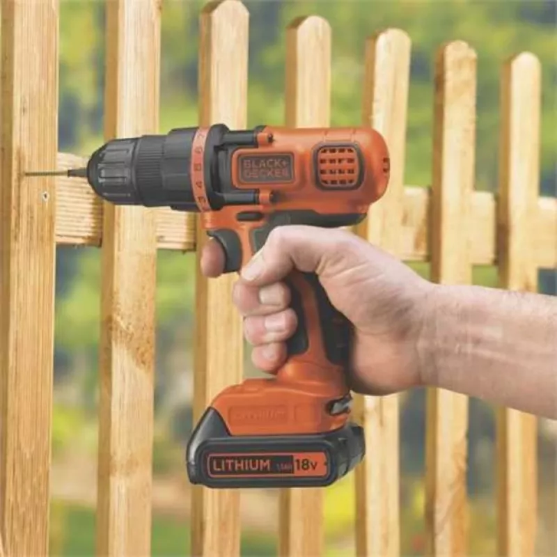Taladro atornillador a batería Black & Decker BDCDD18N-XJ