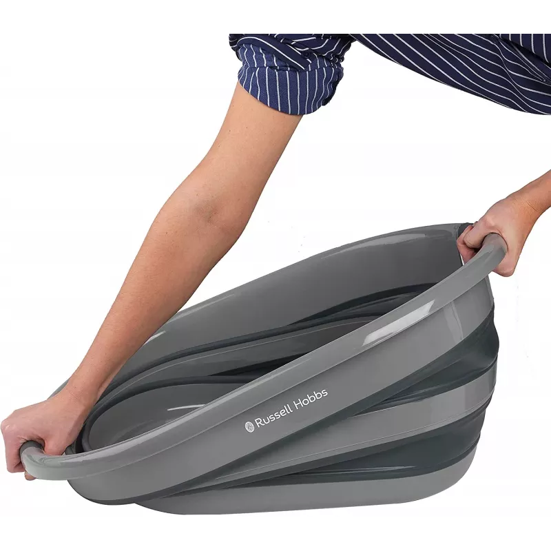 Cesto de ropa Russell Hobbs LA053879GRYFEU7 27L plegable