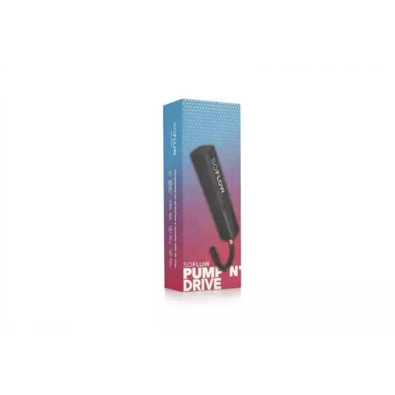 SoFlow Pump n Drive Bomba de aire manual, negro (700.100.09)