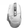Pack de ratón gaming Logitech G G502 X con alfombrilla gaming rígida G240 — Para diestros, Óptico 25600 DPI, USB Type-A, 13 botones, Blanco