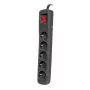 Protector de sobretensión NATEC NSP-1713 negro 5 tomas de CA 1,5 m