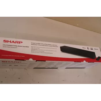 Sharp HT-SB700 barra de sonido compacta 2.0.2 Dolby Atmos – 140 W, Bluetooth, inalámbrica, Negra