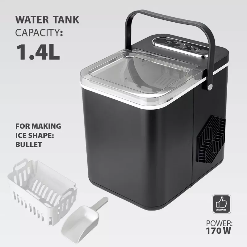 Máquina de hielo Maestro MR-820 — máquina de cubitos de hielo de sobremesa, modelo MR-820