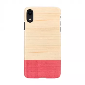 Funda para móvil man and wood para iPhone XR — miss match blanco