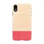 Funda para móvil man and wood para iPhone XR — miss match blanco