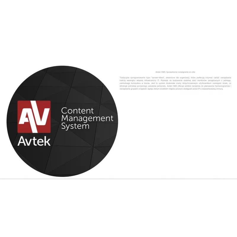 Monitor informativo Avtek DS2 86