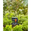 Aspersor de agua oscilante Gardena 13325-20 negro 1 ud.