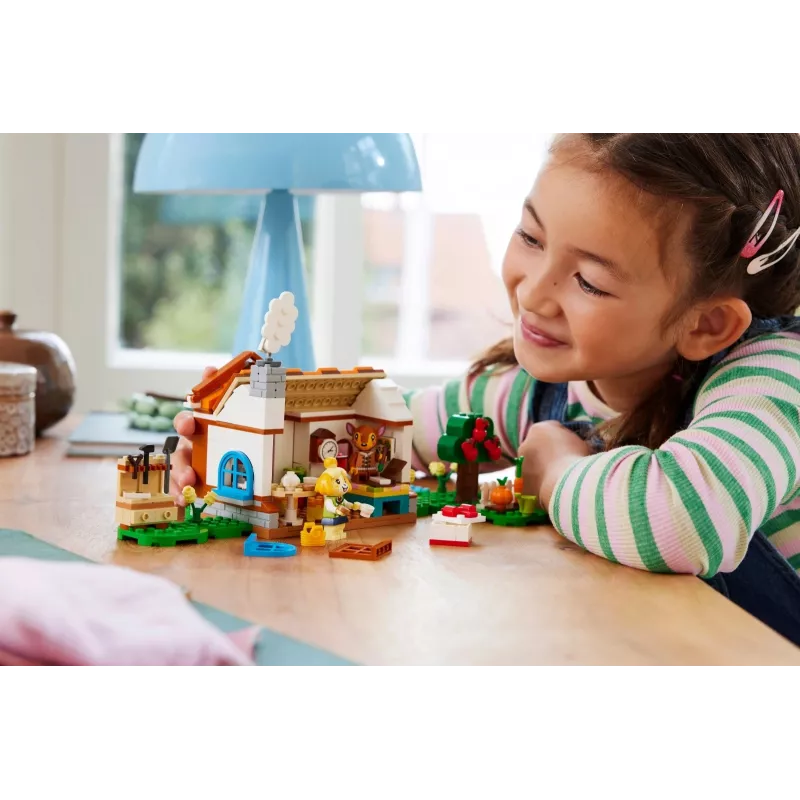Juguete de construcción set LEGO 77049 Animal Crossing visita de Melinda