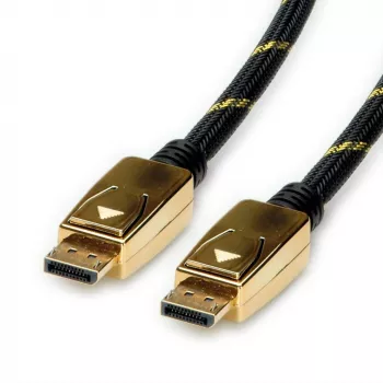 ROLINE 11.04.5921 cable DisplayPort 2 m negro - oro (11.04.5921)