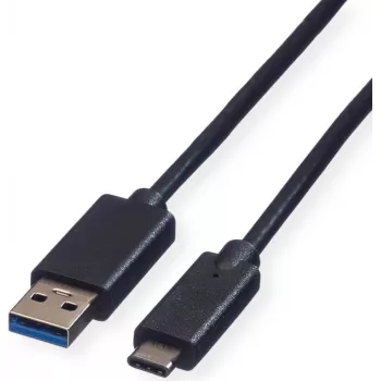 Secomp 11.44.9010 cable USB 0,5 m USB 3.2 Gen 1 (3.1 Gen 1) USB A USB C negro (11.44.9010)