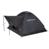 Tienda de campaña piramidal High Peak Beaver 3 3 personas estructura rígida impermeable 150 cm