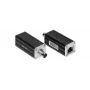 Kit de transmisión Ethernet/coaxial EOC-110KIT 200m (2 piezas)