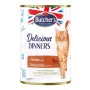 Butcher's Delicious Dinners comida húmeda para gatos, trozos con venado en gelatina, 400 g