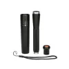 Linterna de mano Extralink EX.30851, LED SMD 10W, carcasa de aluminio, AA 1,5 V, 290×30×30 mm, negro