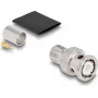 Adaptador coaxial DELOCK 91770 – adaptador de RF macho/hembra para cable coaxial