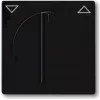 Busch Jaeger Tapa central negra ciega, con tirador giratorio 1740-885 (1710-0-3894)