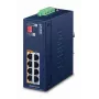 Switch Ethernet Gigabit industrial de 4 puertos PLANET IP30