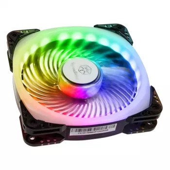 Ventilador de caja SilverStone SST-AP124-ARGB 120mm ARGB - negro