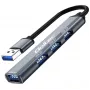 Adaptador HUB USB 3.0 4en1, 4x USB 3.0