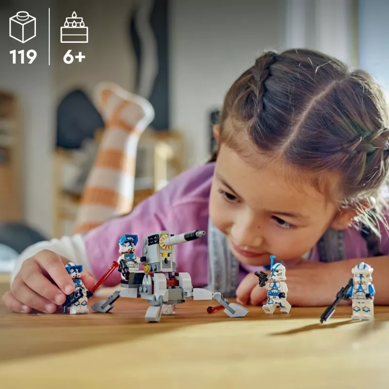LEGO 75345 Star Wars Pack de batalla Soldados clon de la 501.ª juego de construcción