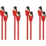 shiverpeaks BS08-41024-4 Cable de red Rojo 1 m Cat8.1 F/FTP (FFTP) (BS08-41024-4)