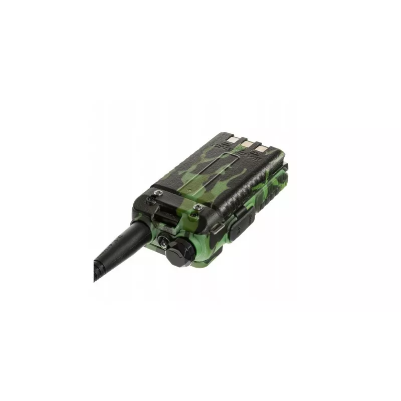 Walkie-talkie portátil Baofeng UV-5R 5W HT camo — doble banda FM, 5 W, batería de 1800 mAh