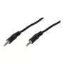 LogiLink Cable de audio - Miniconector jack estéreo macho a miniconector jack estéreo macho