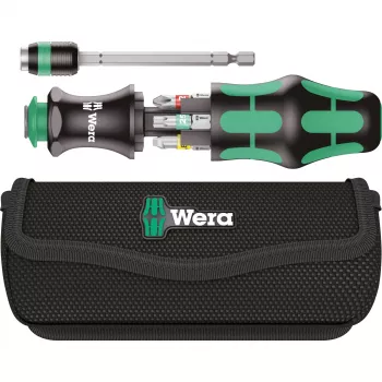 Wera Kraftform Kompakt 20 - Destornillador con juego de puntas - en bolsa (05051016001)