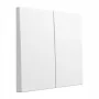 Tecla de interruptor GIRA System 55 2 elementos, modelo 329503, blanco puro
