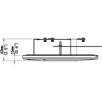 Soporte de techo ALLNET soporte ajustable para cámara ALL-CAM2495-LVEFN, inclinable y orientable