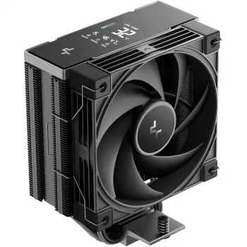 Disipador de aire DeepCool AK400 G2 Digital NYX — ventilador de 120 mm, presión de aire máx. 3,33 mmH2O, 92×132×156 mm, negro