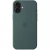 Apple iPhone 16 Plus Funda de silicona con MagSafe – Verde mar