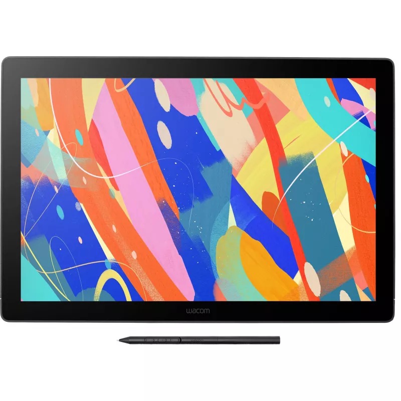 Wacom Cintiq 16 DTK168K0B tableta gráfica con pantalla, 16 pulgadas, 2560 x 1600 (2,5K), 345 x 215 mm, antirreflejos, Pro Pen 3, USB-C, negra