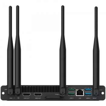 PC de sobremesa Prestigio Solutions para serie Multiboard Light & Light+ — Intel Core i5-1235U, 8GB DDR5, 256GB SSD, 3G LTE, Wi‑Fi 6, TPM 2.0, Windows 11 versión de prueba