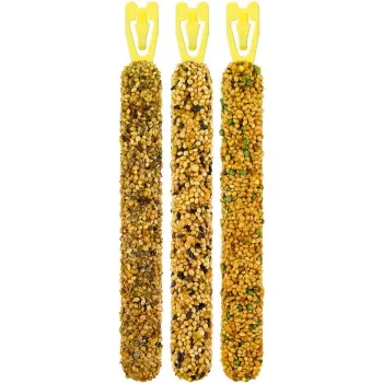 VITAKRAFT Cracker Mix plátano, kiwi, pimienta - premios para periquitos - 3 uds.