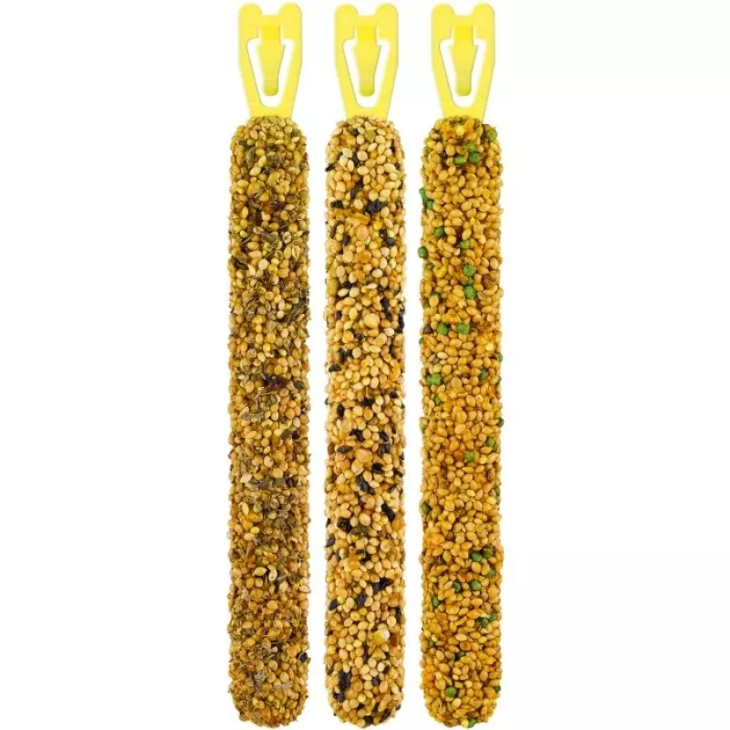 VITAKRAFT Cracker Mix plátano, kiwi, pimienta - premios para periquitos - 3 uds.