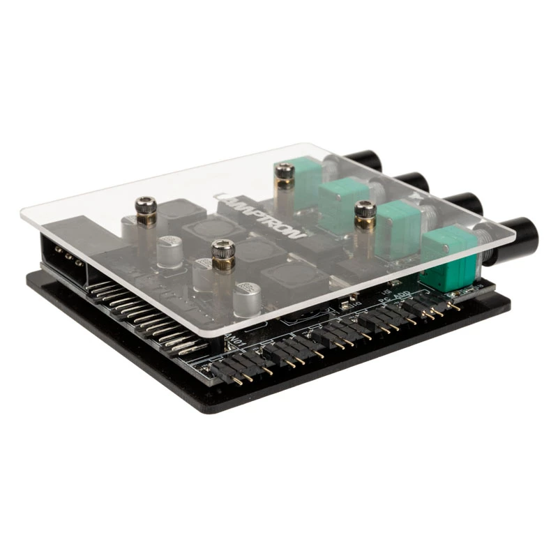 Controlador de ventiladores Lamptron CP436 – compatibilidad ARGB, control PWM multiventilador