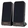 Altavoces DEFENDER SPK-225 2.0 con cable, 4 W RMS, USB/DC 5 V, 3,5 mm, negro