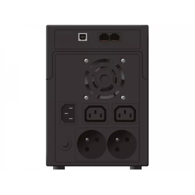 PowerWalker VI 2200 LCD/FR SAI (sistema de alimentación ininterrumpida) doble conversión