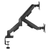 Savio UM-04 Soporte de mesa para monitor de doble muelle 17