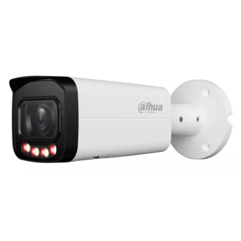 Cámara IP de vigilancia DAHUA IPC-HFW2449T-ZAS-IL — 4 MP, zoom motorizado 2,7–13,5 mm, IP67/IK10, PoE, IR/LED blancos