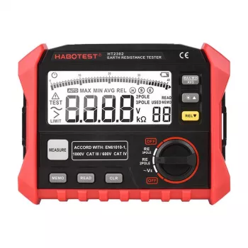 Habotest HT2302 comprobador digital de resistencia de tierra